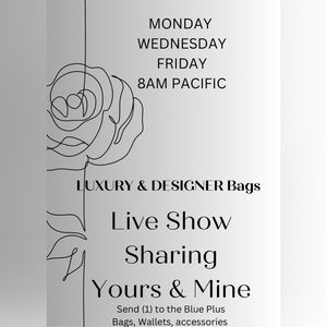 Selling YOURS and MINE ! LIKE and Comment to be notified when I go LIVE!🤍🤍🤍